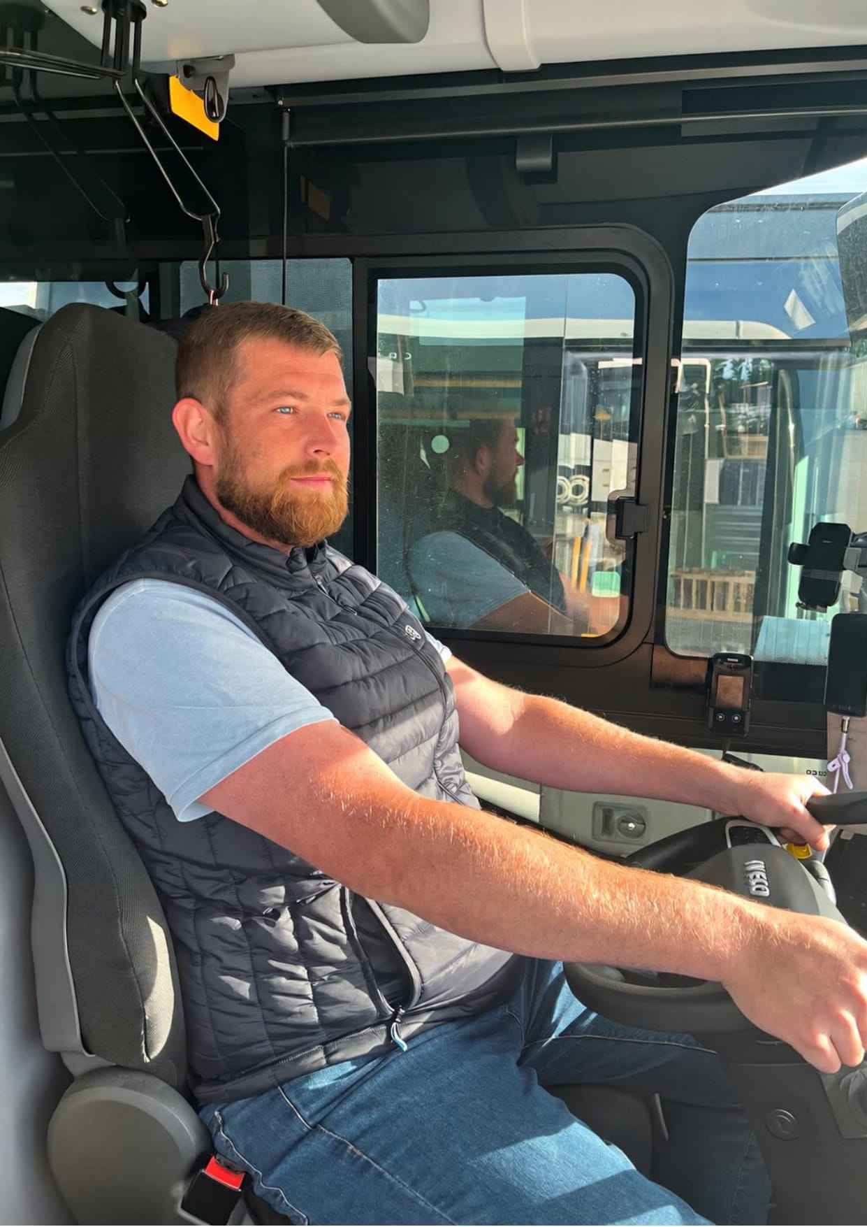 Conducteur d'autocar scolaire de Taquet Voyages