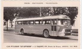 Car Taquet Voyages de 1957